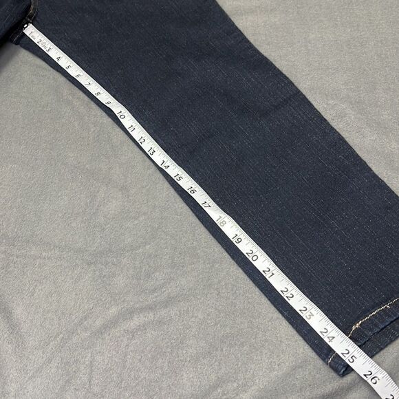 Levi Strauss Women’s Blue Perfectly Slimming 512 Ankle Pencil Size 6 Medium - Picture 9 of 11